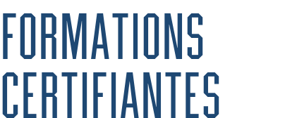 Formations certifiantes