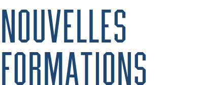 Nouvelles formations