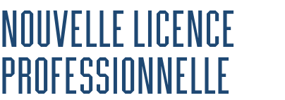 Nouvelle licence professionnelle