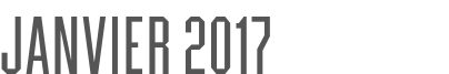 Janvier 2017