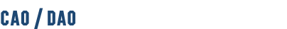CAO / DAO