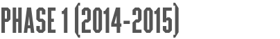 Phase 1 (2014-2015)